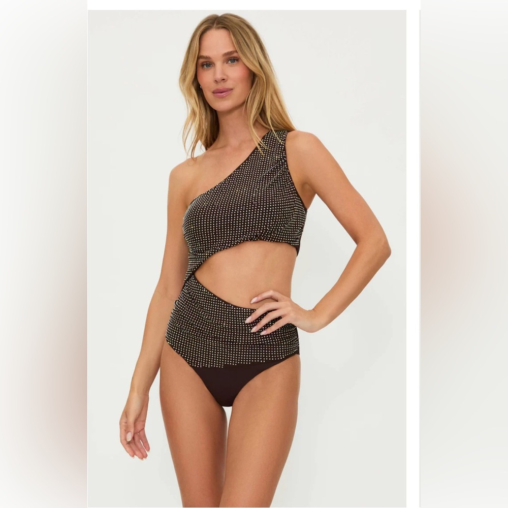 Beach Riot Anja One Piece Java Jewel- Size Small - Picture 5 of 12